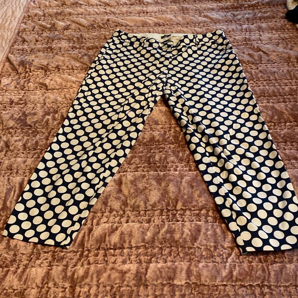 J crew stretch capri pants